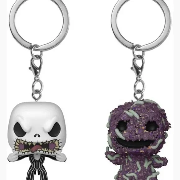 Funko Pocket Pop! Keychain Set - NBC Jack & Oogie - Picture 2 of 8